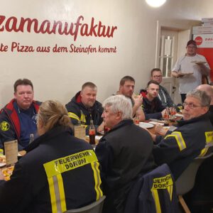 25.04.2022 – Zum Pizzaessen eingeladen