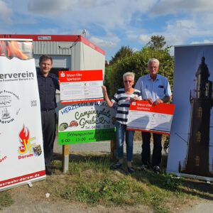 17.08.2022 – Campingplatz Grube spendet der Feuerwehr