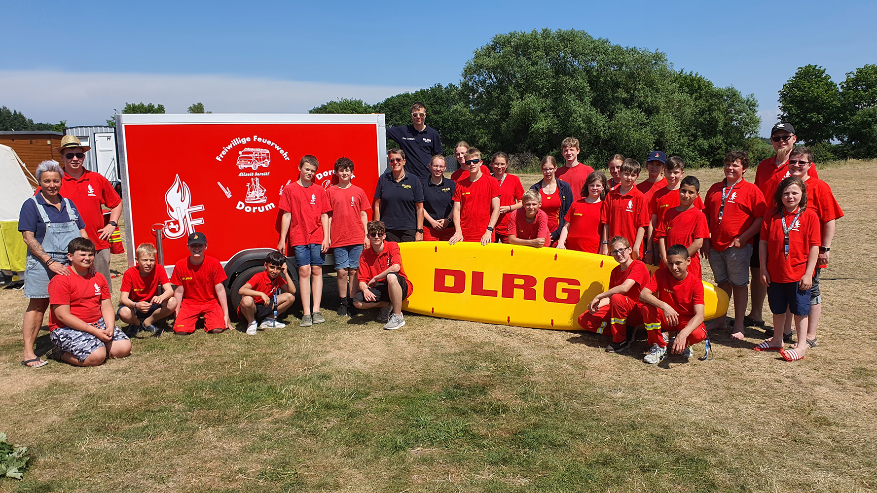 Read more about the article 16.-18.06.2023 – Zeltlager JF & Jugend-Einsatz-Team der DLRG