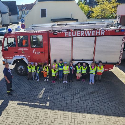 06.05.2024 – Kindergarten zu Besuch im FwHaus