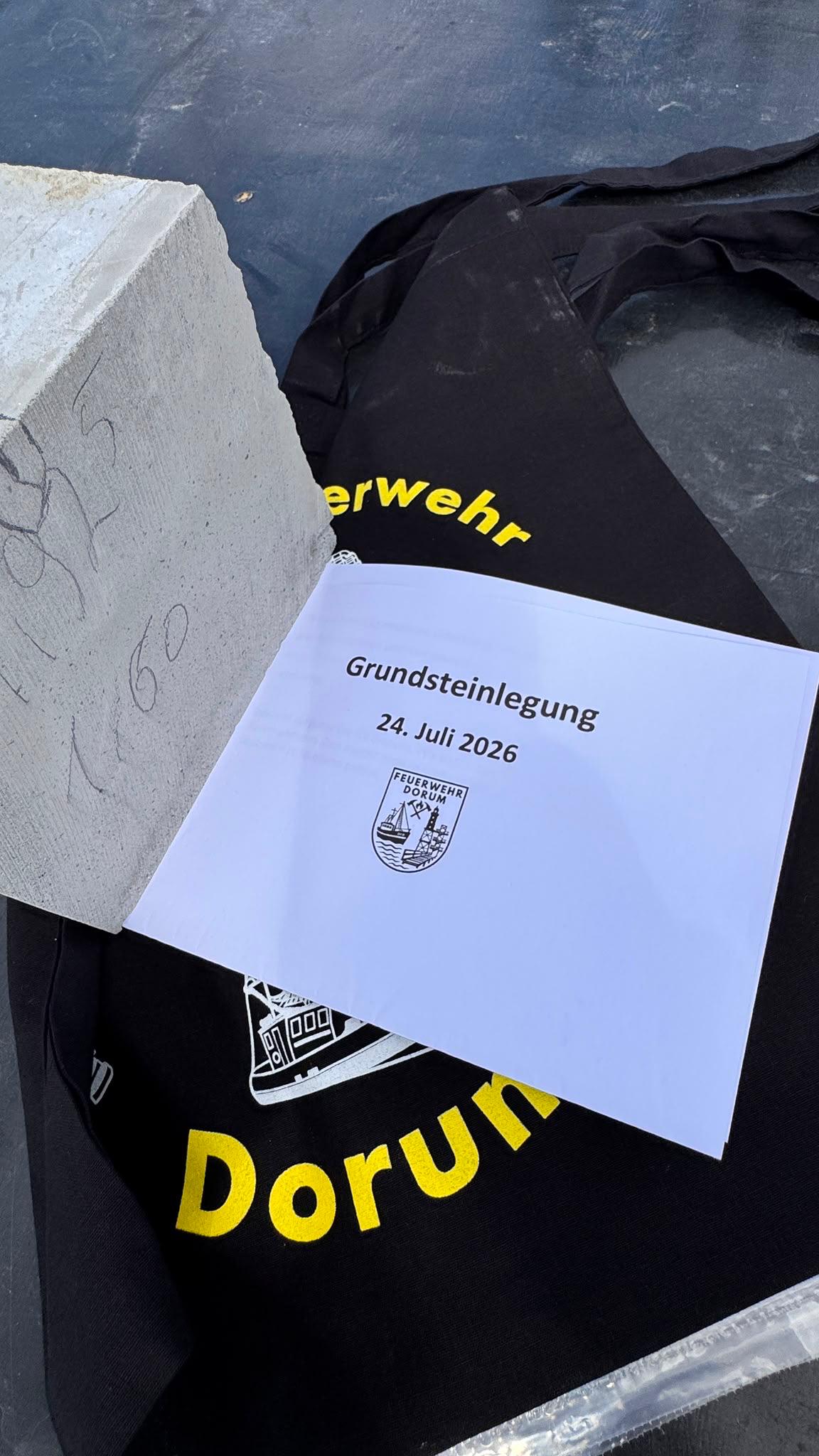 Mehr über den Artikel erfahren 2026-07-24 Grundsteinlegung
